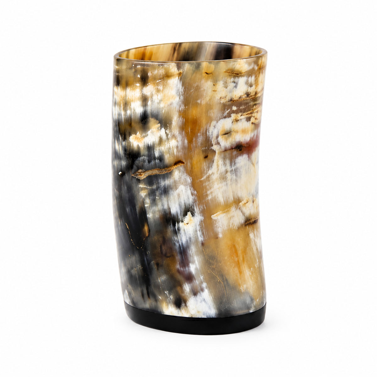 Buffalo Horn Glasses – Rustic Pattern