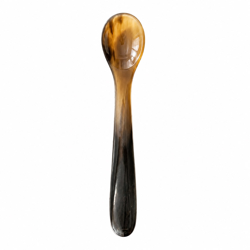 Handcrafted Horn Condiment Spoon