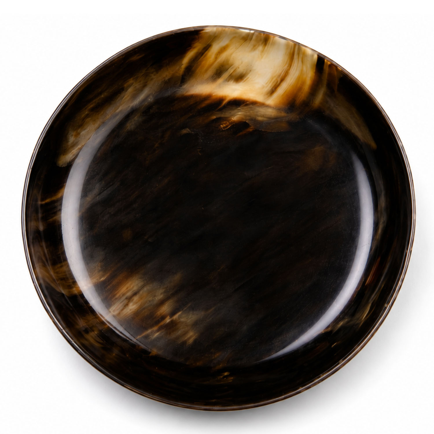 Horn Round Dish Tray