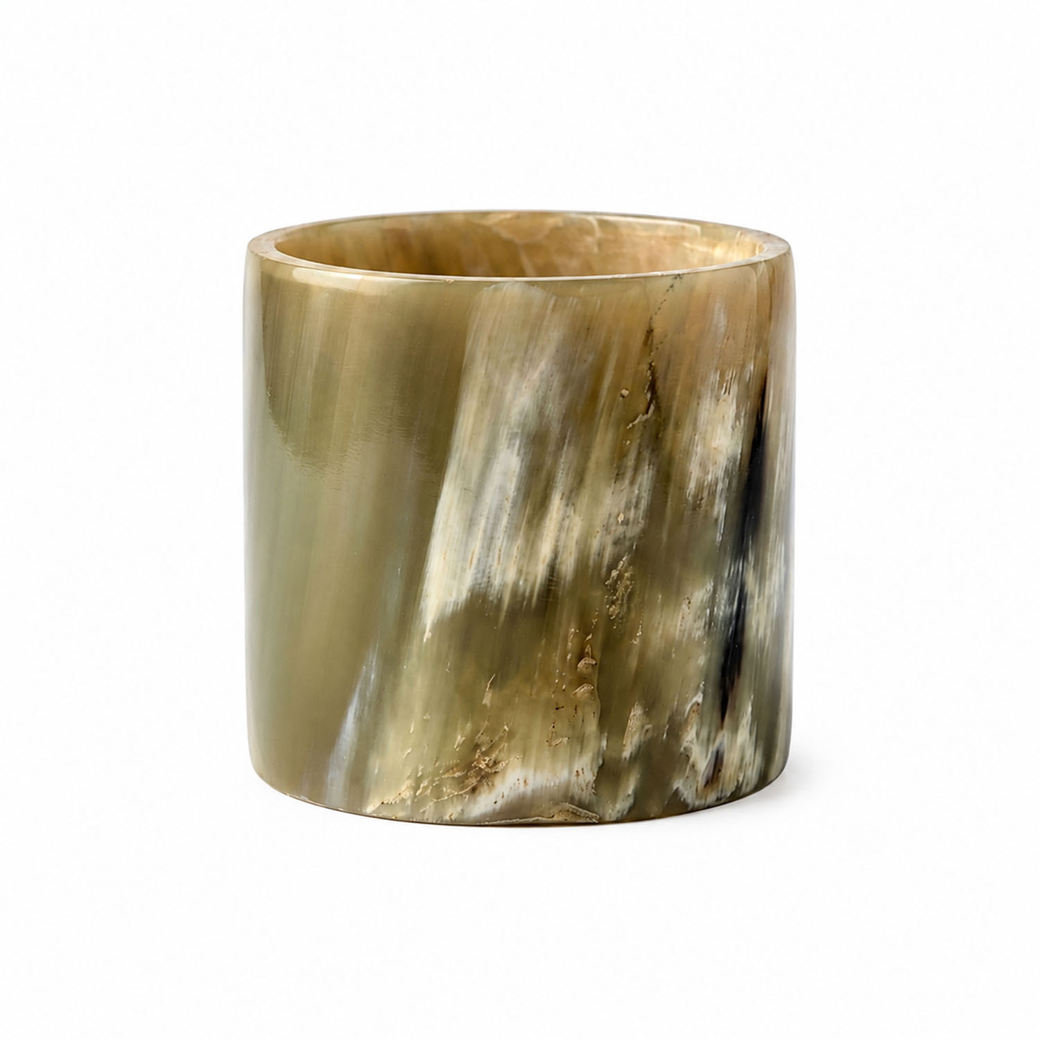 Polished Buffalo Horn Napkin Ring