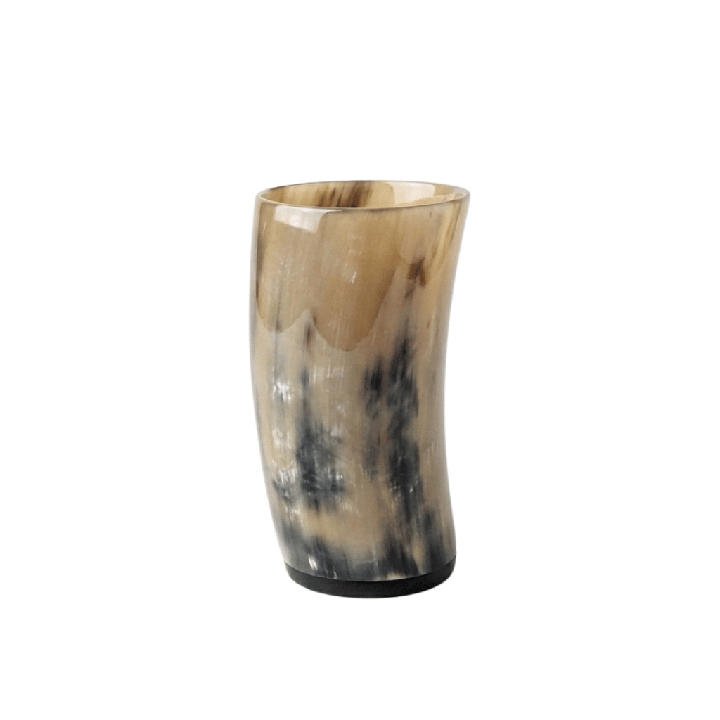 Viking Polished Horn Twist Tumbler